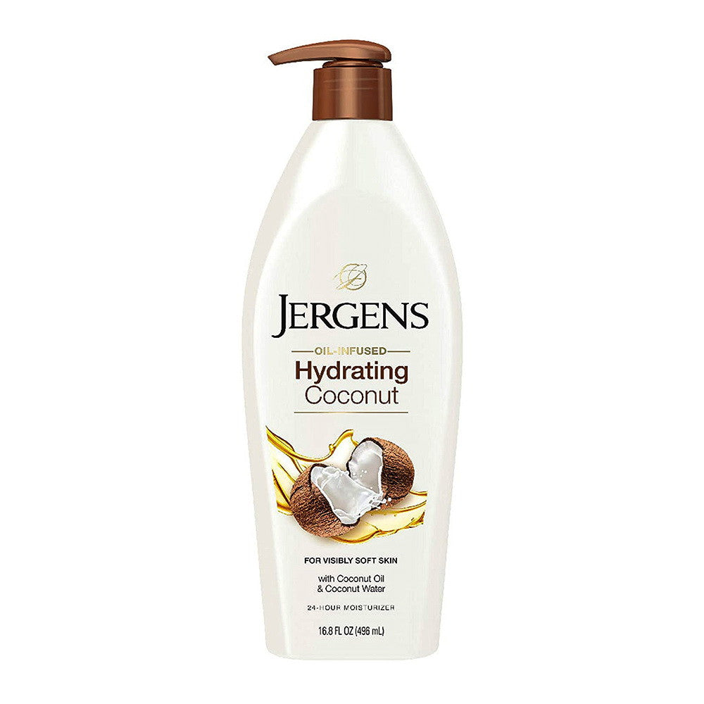 Jergens Hydrating Dry-skin Lotion, Coconut, 16.8 oz
